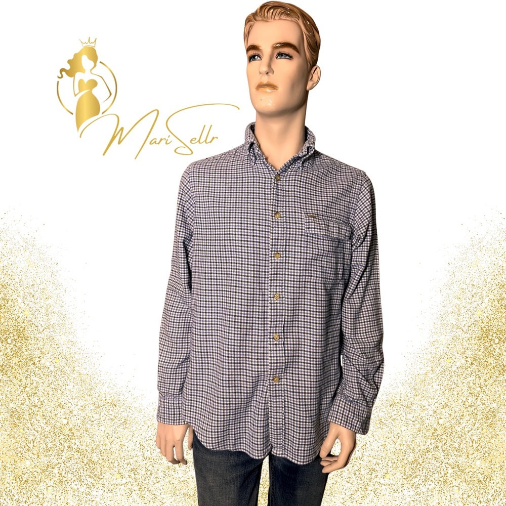 Polo by Ralph Lauren Black and White Casual Shirt